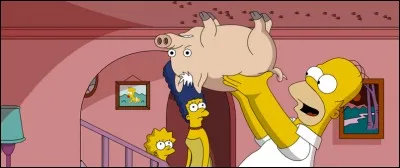 Qui peut marcher au plafond dans ''Les Simpson'' ?