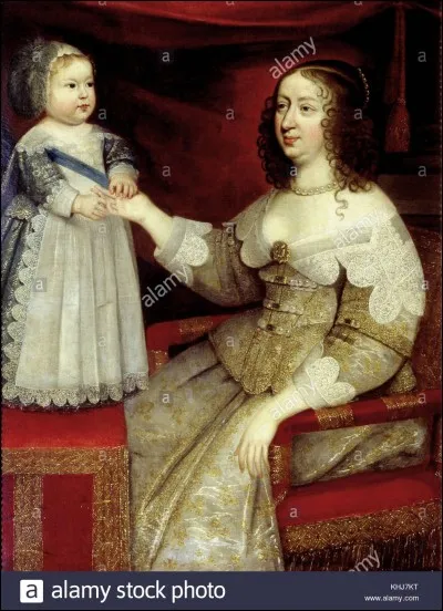 Après combien d'années de mariage eut-elle son premier enfant ?