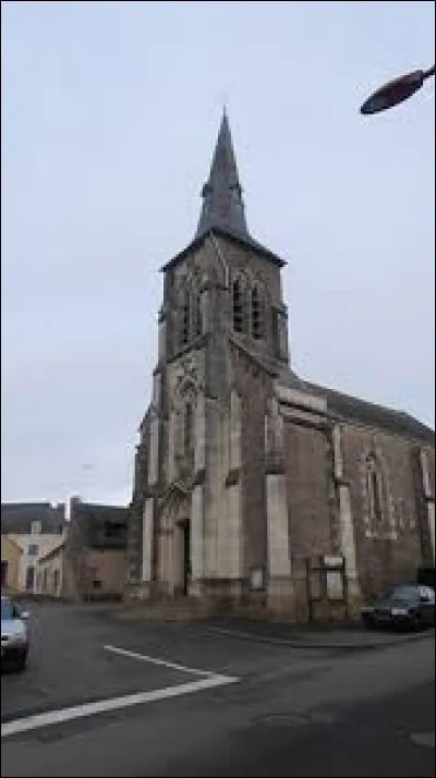 Ancienne commune Angevine, dans le Segréen, Querré se situe en région ...