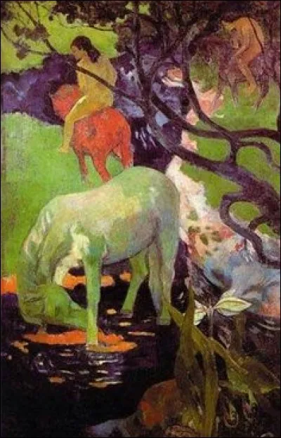 Dans quelle ville de France peut-on trouver au musée cette huile sur toile de Paul Gauguin ?
