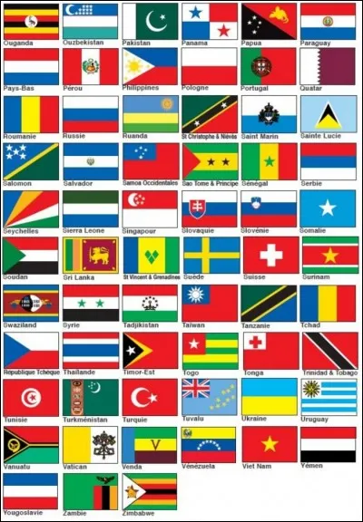 Quel est le drapeau de ce pays ?