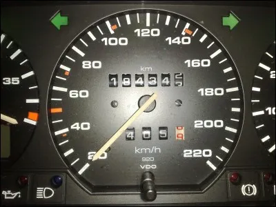 La voiture la plus rapide est...