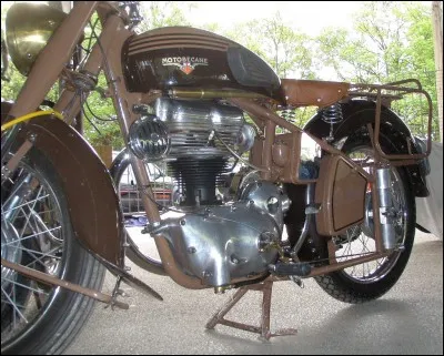 Cette motobécane a une cylindrée de :