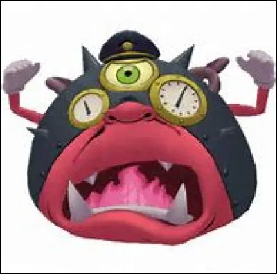 Qui est ce boss que l'on rencontre dans le train pour aller à Gera Gera Land ?