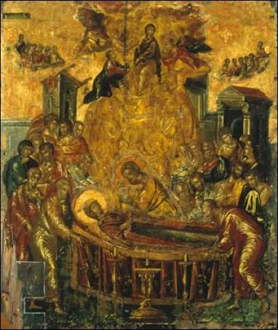 Qui a peint "La dormition de la Vierge" ?
