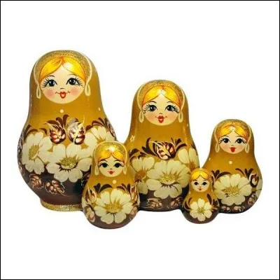 Comment appelle-t-on ces poupées russes de tailles décroissantes placées les unes à l'intérieur des autres ?