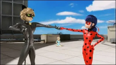 Ladybug et Chat-Noir, ou aussi Marinette et Adrien, sont les protagonistes de la série télévisée d'animation "Miraculous".