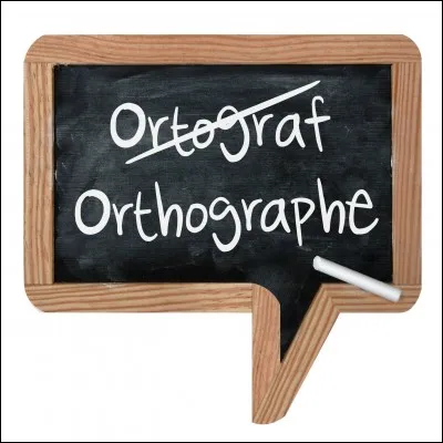 Quel mot est mal orthographi&eacute; ?