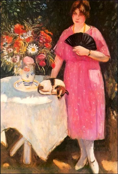 À qui doit-on ce tableau nommé "L'éventail" ?