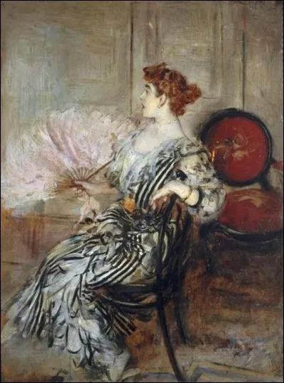 Qui a peint cette danseuse et son éventail ?