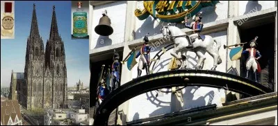 Allons au « 4711 rue de la cloche » ! Vous serez à un endroit où vous pourrez écouter la Marseillaise. Egalement, c'est le lieu d'une escroquerie. La victime a dû attendre 80 ans pour que l'on lui donne raison !
Où sommes-nous ?
Quelle est la particularité de cette Marseillaise ?
Quel est le produit touché par cette escroquerie ?