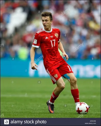 Le joueur russe Golovin est passé du CSKA Moscou à Monaco.