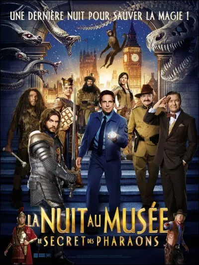 Qui est l'acteur principal de la série de films "La nuit au musée" ?