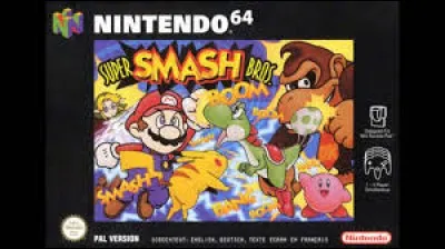 Combien y avait-il de personnages dans "Super Smash Bros 64 ?