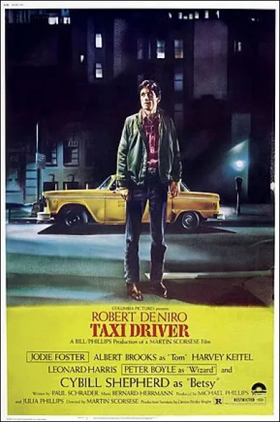 En quelle année est sorti le film "Taxi Driver" ?