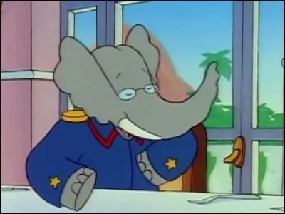 Dans les aventures de "Babar" qui était le plus vieil éléphant ?
