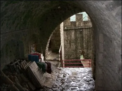 Lors du dégagement des ruines du château, il ne subsistait que...