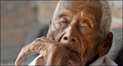 Mbah Gotho, s'est déclaré lui-même "doyen de l'humanité", mais son record n'est pas considéré dans le livre "Guinness World Records". Si on croit ce qu'il disait, quel âge aurait-il à sa mort ?