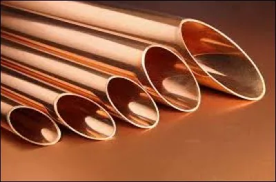 "C" est le symbole du cuivre.