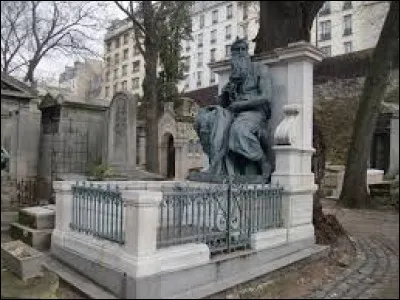 Michel Berger et France Gall sont enterrés au cimetière de Montmartre.