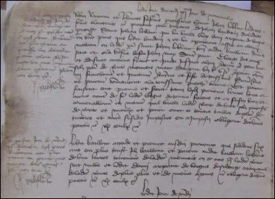 L'inventaire le plus complet qui a permis l'identification partielle des pi&egrave;ces du ch&acirc;teau date de...