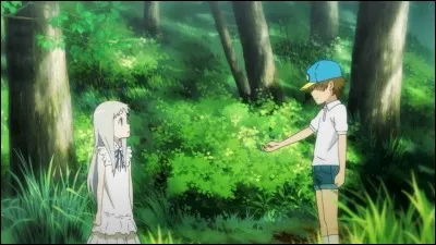 Quel est le cadeau que Yukiatsu a offert à Menma lorsqu'ils étaient dans les bois enfants ?