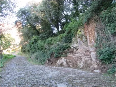 Le chemin actuel, moderne et dallé, a été taillé au bulldozer par Pierre Pottier en 1966.