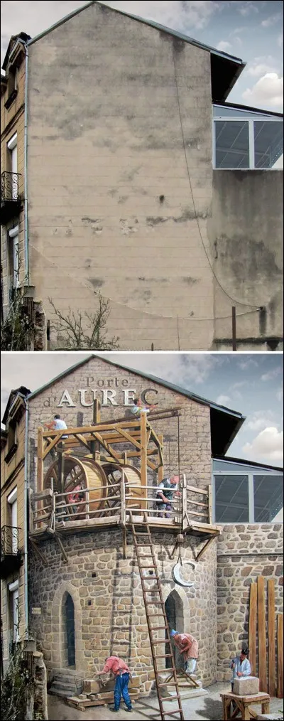 La ville vous propose un parcours de 8 fresques médiévales, décrivant la vie quotidienne : pour ce faire, on fit appel à un maître du trompe-l'œil, A-fresco.
Invitation à la promenade, ce musée en plein air offre une réalisation ''historique, poétique, artistique et ludique, unique en son genre''.
Où le trouve-t-on ?