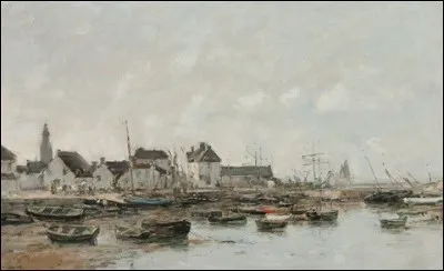 Voici encore "Le port du Croisic" de l'artiste :