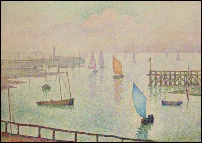 Qui a réalisé le tableau "Le port du Croisic" ?