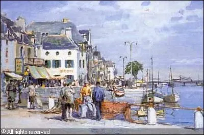 Qui a représenté "Le port du Croisic" ?