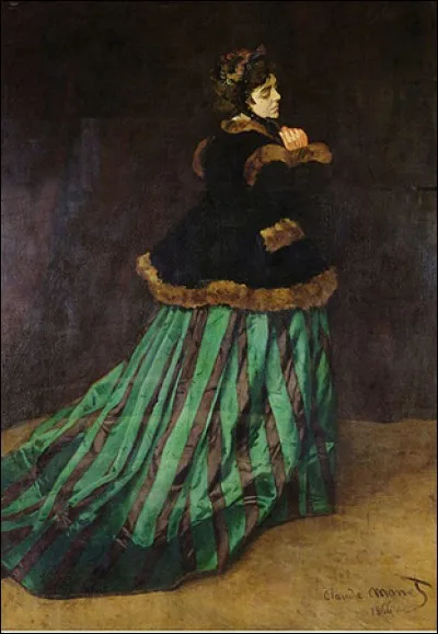 Qui a peint "La robe verte" ?