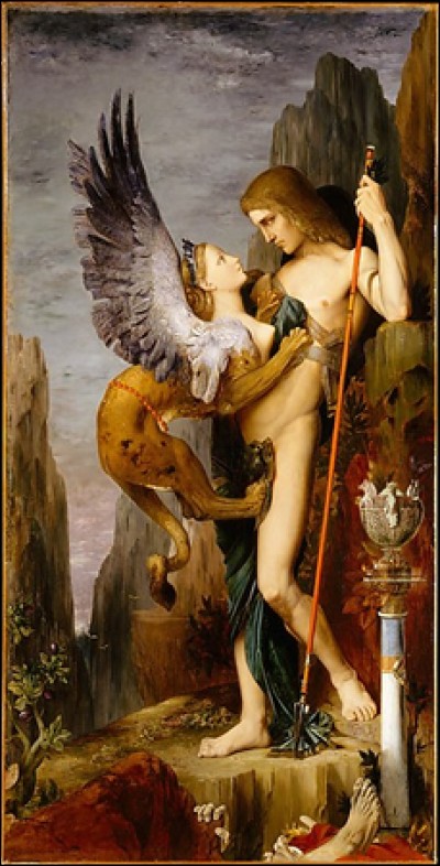 Qui a peint "Oedipe et le Sphinx" ?