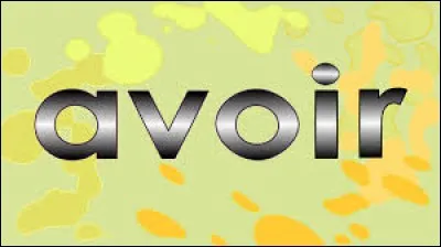 Verbe "avoir" à la troisième personne du singulier et au présent de l'indicatif.