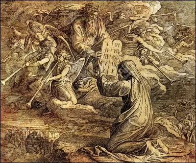 À qui Dieu a-t-il remis les 'Dix Commandements' ?