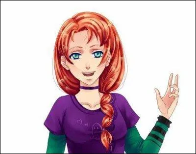 Qui est cette fille aux cheveux roux ?