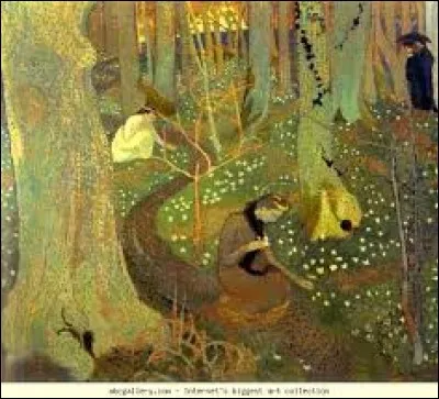 Il a peint "Mystère de Pâques". Qui est-ce ?