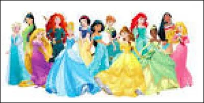 Sa princesse préférée, c'est...