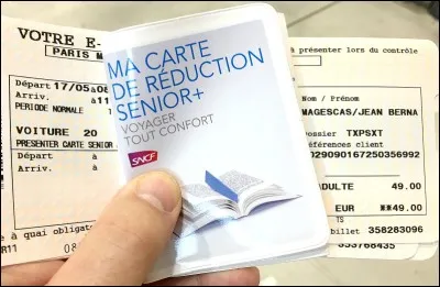 Quel âge faut-il avoir au minimum pour avoir droit à la 'Carte Senior +' de la SNCF ?