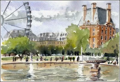 Ligne 1 (automatisée) - 1er arrondissement de Paris - La rue de Rivoli - La Place Vendôme - Le Ministère de la Justice.