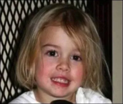 Même regard que son père mais pas de l'&oelig;il gauche;