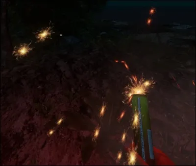 Un hydravion passe au-dessus de votre île le soir de votre deuxième journée de survie.
Pour vous faire remarquer, vous utilisez la fusée éclairante que vous avez trouvée sur l'épave.
Quel est l'autre nom de la fusée éclairante ?