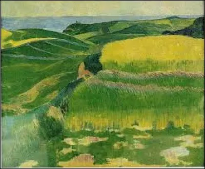 Retrouvez l'auteur de "Les Blés verts au Pouldu" !