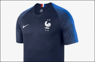 Par quelle marque a été créé le maillot officiel français ?