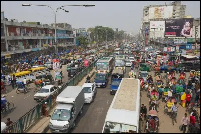 La capitale du Bangladesh, c'est :