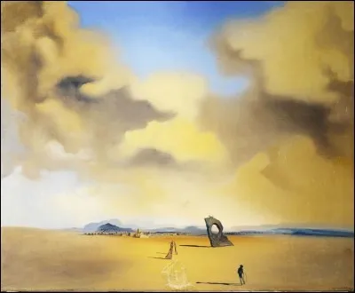 À qui doit-on "Spectre du soir sur la plage" ?