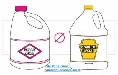 Je peux décontaminer les végétaux avec un mélange ...