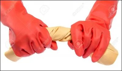 Pour essorer mes végétaux, j'utilise