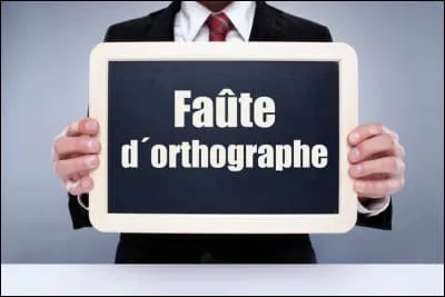 Quel mot est mal orthographié ?