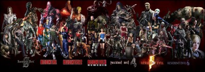 Quels personnages préfères-tu dans Resident Evil ?